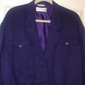 80s Liz Claiborne Collection bomber jacket